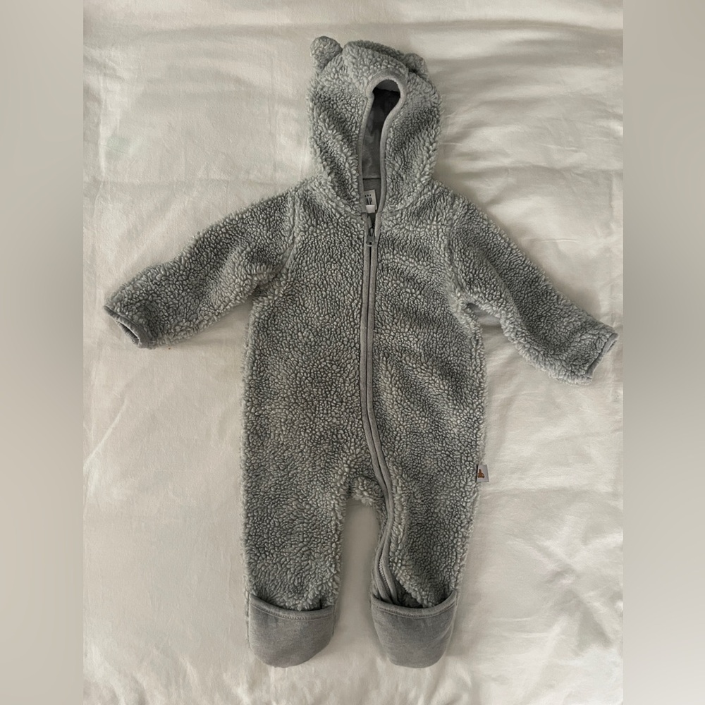 Baby Gap fleece bunting 3-6 months